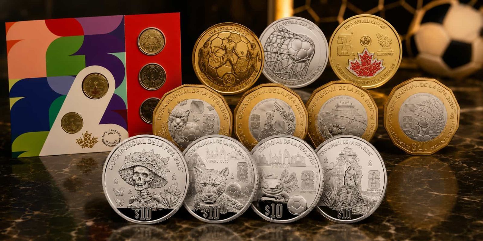 Monedas del Mundial 2026