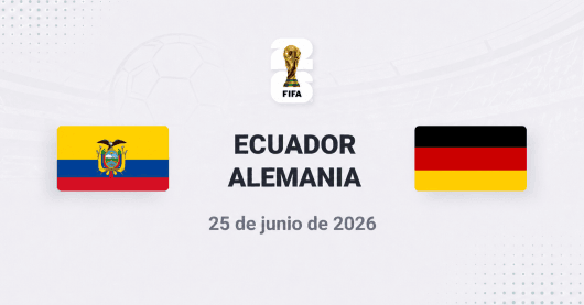 Ecuador vs Alemania