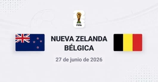 Nueva Zelanda vs Bélgica