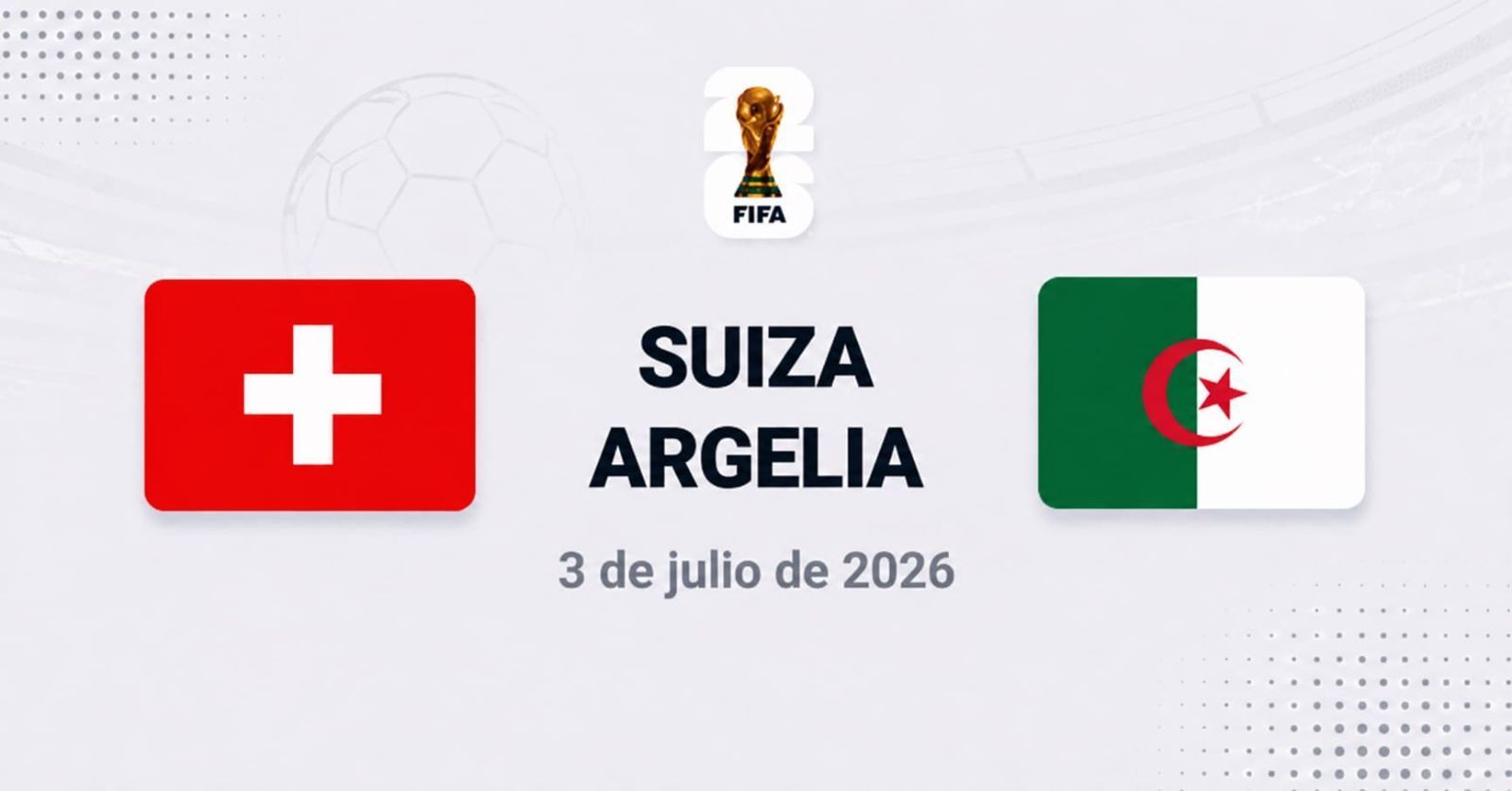 Suiza vs Argelia