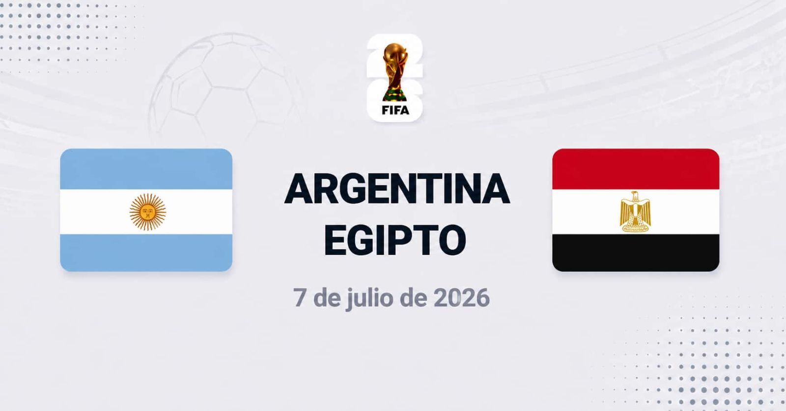 Argentina vs Egipto