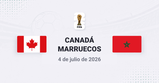 Canadá vs Marruecos